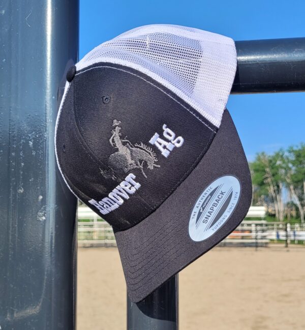 Black Lid Snapback Ball Cap